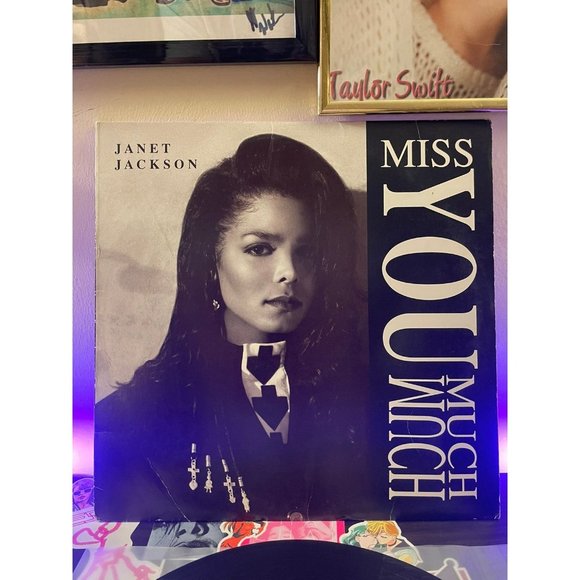 Janet Jackson,  "Miss You Much" Vinyl 12" Single - Picture 2 of 6